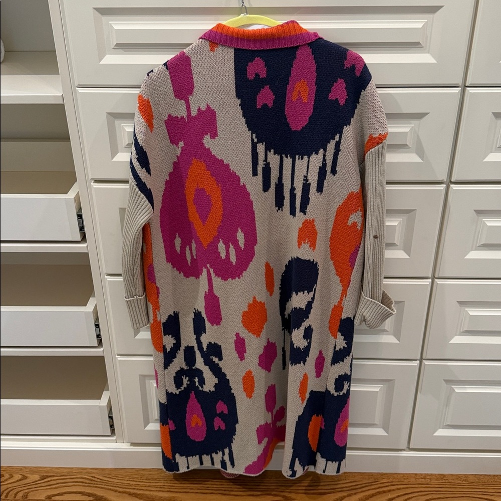 Vilagallo Multicolor Knit Cardigan - Picture 2 of 3